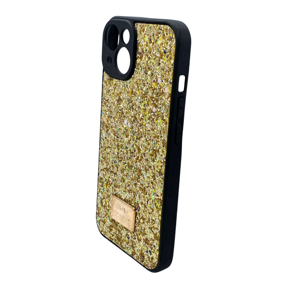 Carcasa Para iPhone 13 Purpurina Brillante