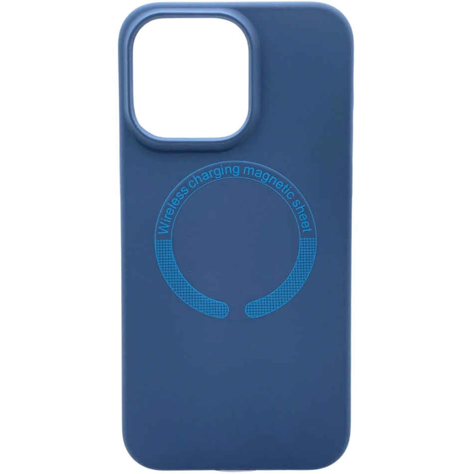 Carcasa De Silicona Para iPhone 15 Pro Max MagSafe