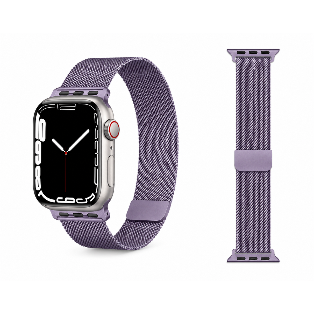 Correa Magnética de Acero Inoxidable para Apple Watch 42/44/45/46/49 mm