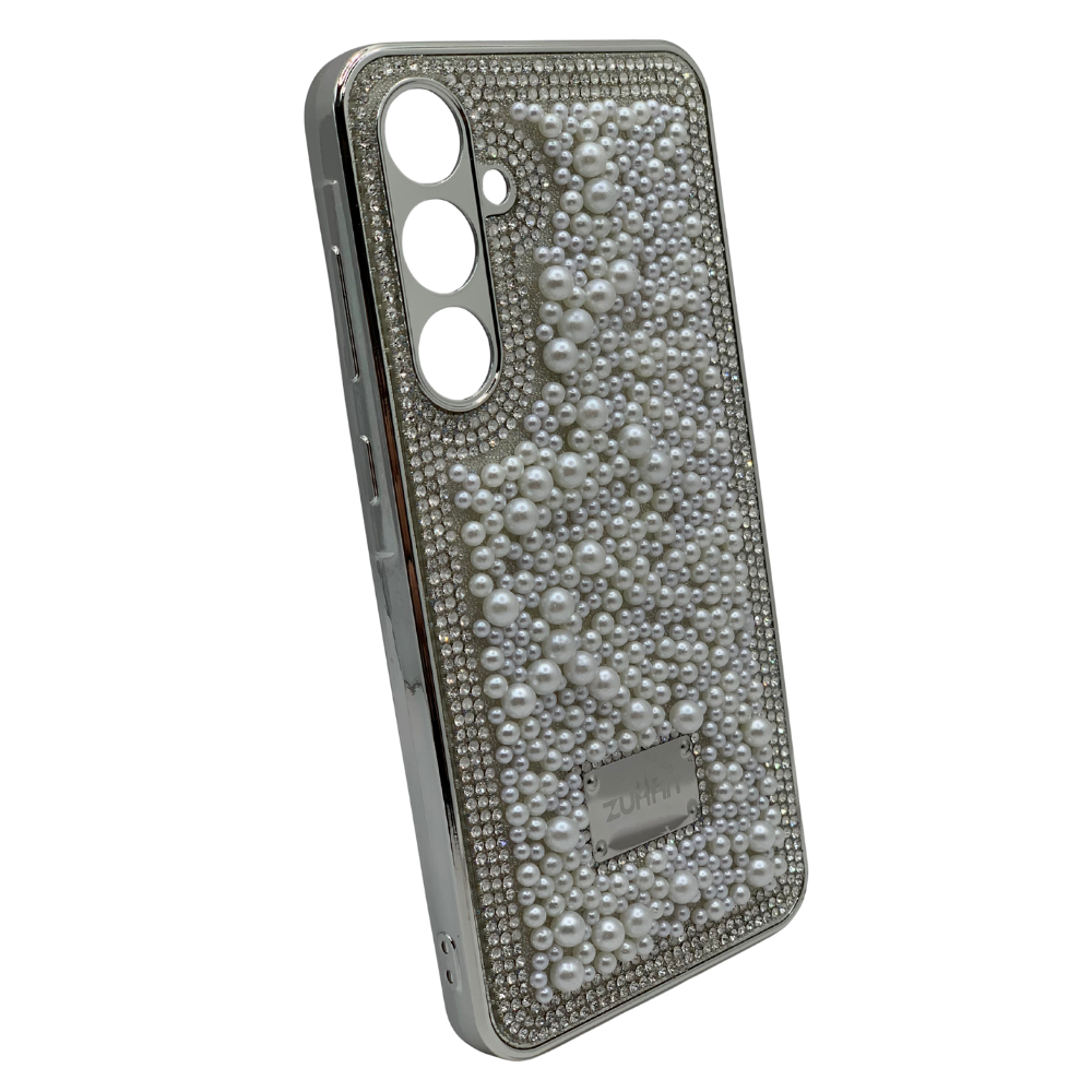 Funda Samsung A35 Perlas y Diamantes