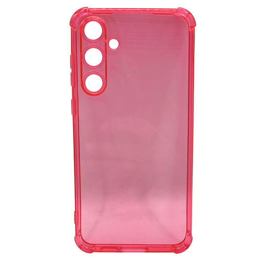 Funda Samsung A36 Transparente Rosa