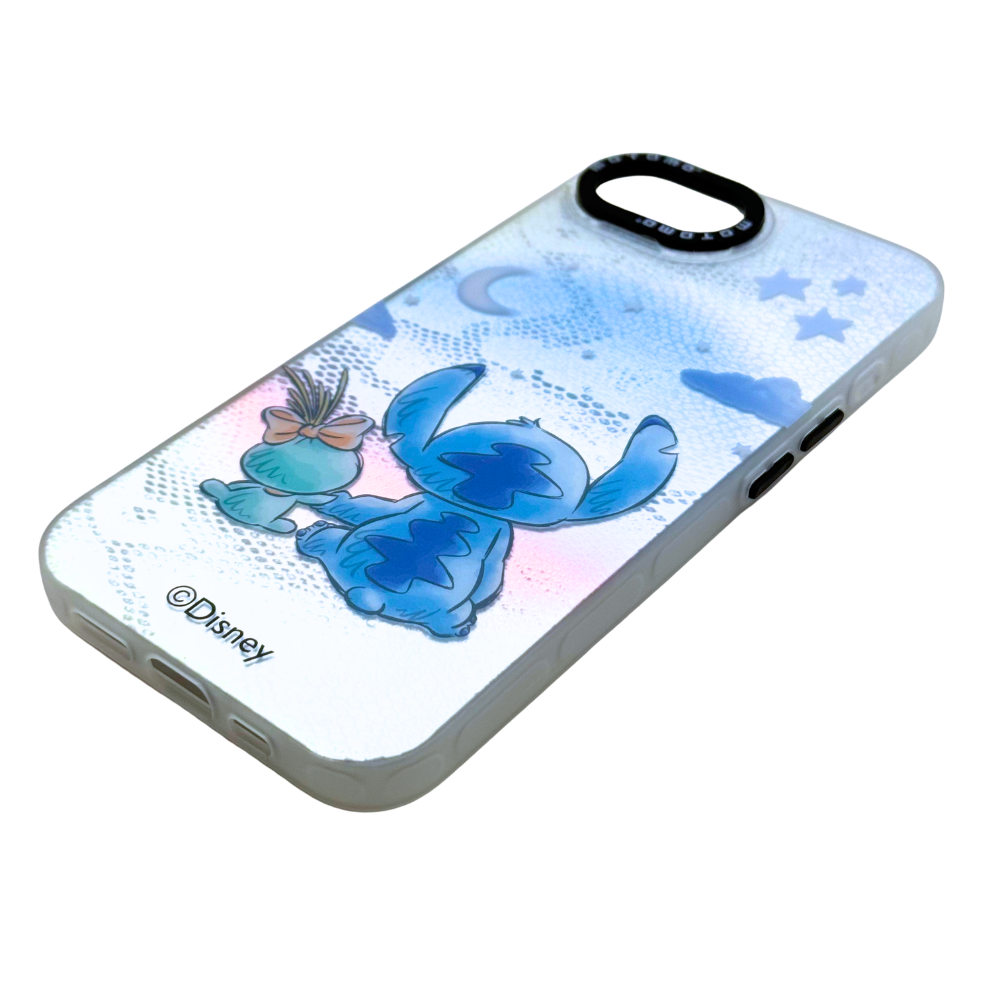 Carcasa Stitch Antigolpes para iPhone 16e, Diseño Disney