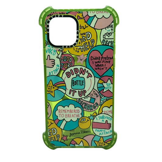 Carcasa iPhone 12 / 12 Pro con Diseño de Stickers Y COMPATIBLE CON MAGSAFE