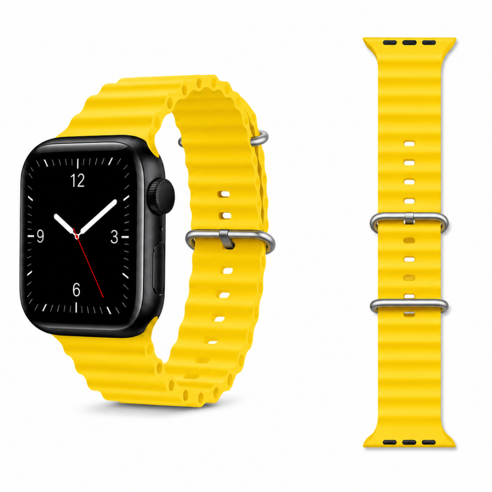 Correa Ocean de Silicona para Apple Watch 42/44/45/46/49 mm