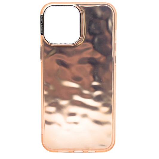 Carcasa Para iPhone 13 Pro Max Estilo Metálico Ondulado
