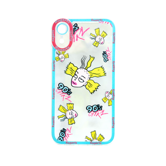Carcasa iPhone XR Transparente 90s Girl Rugrats