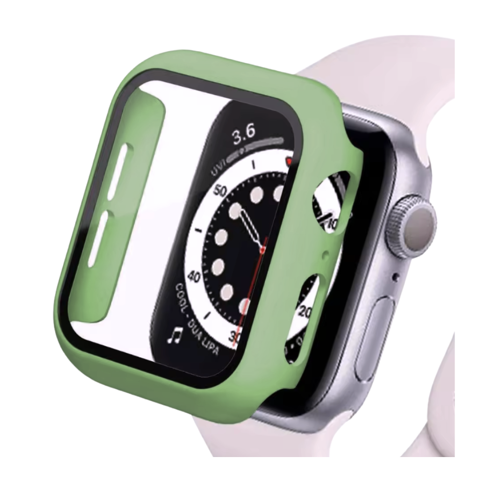 Carcasa Transparente con Vidrio para Apple Watch 41 mm