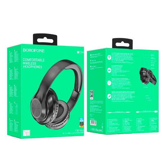Audífonos con bluetooth Borofone BO24