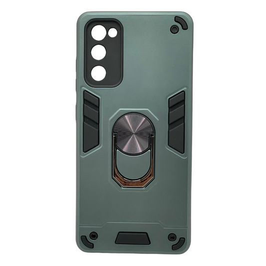 Funda Samsung A32 Robusta - Carcasa con Anillo de Agarre y Soporte Metálico
