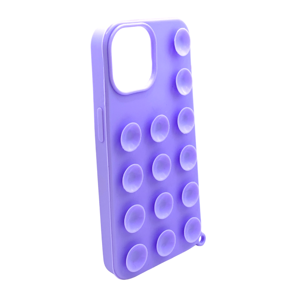 Carcasa Para iPhone 13 Ventosas Anti Gravedad