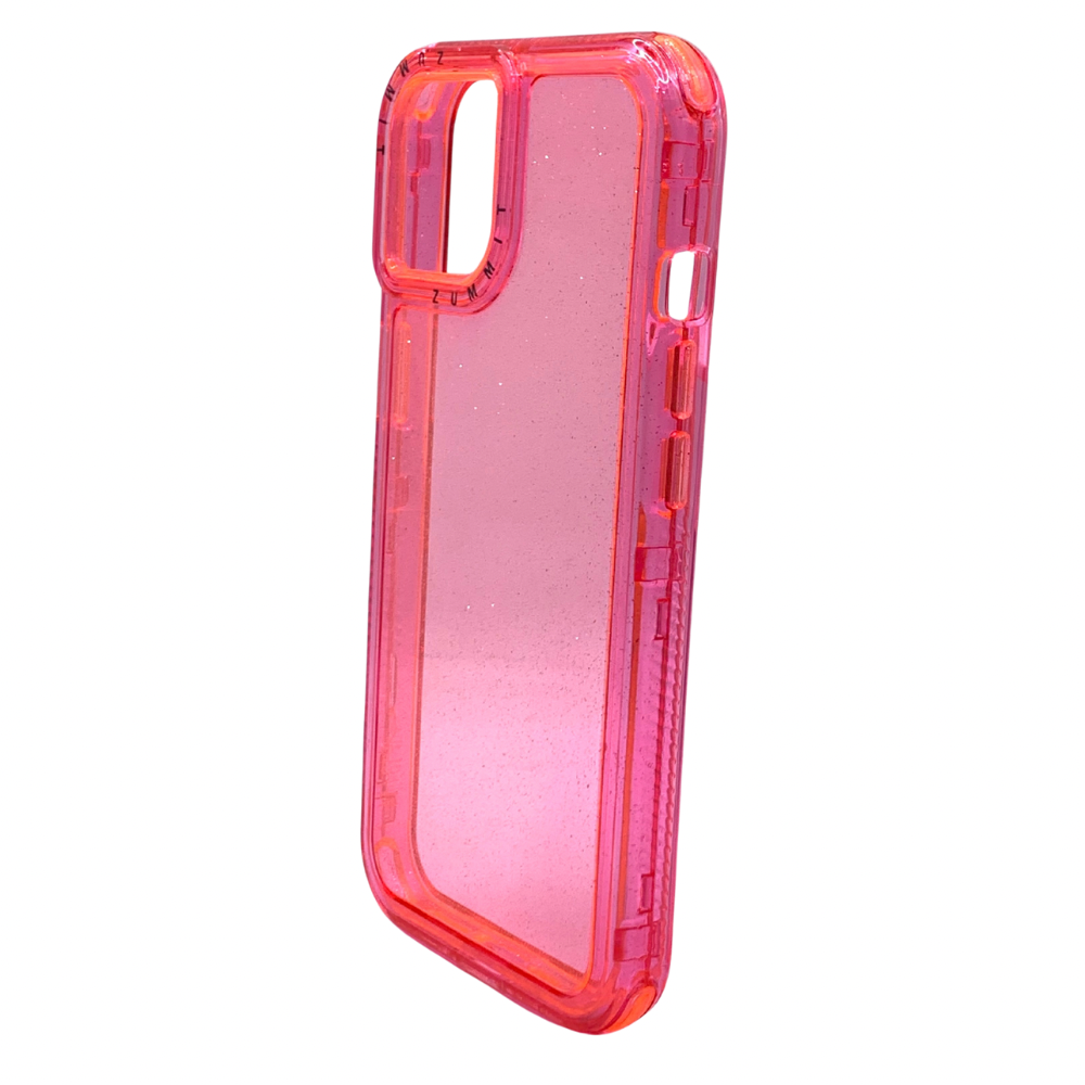 Carcasa Para iPhone 16 E Transparente Con Glitter