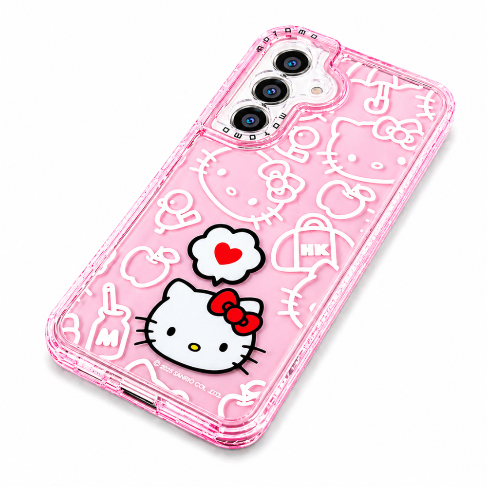 Carcasa Hello Kitty Edición Especial para Samsung A55 – Protección 360° para Smartphone
