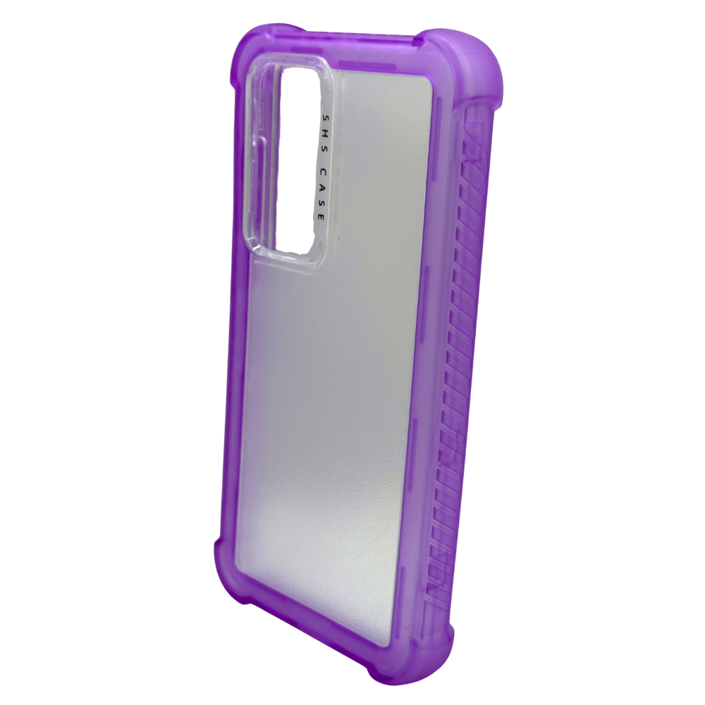 Carcasa 360 Transparente con Bordes de Color para Samsung S24 FE