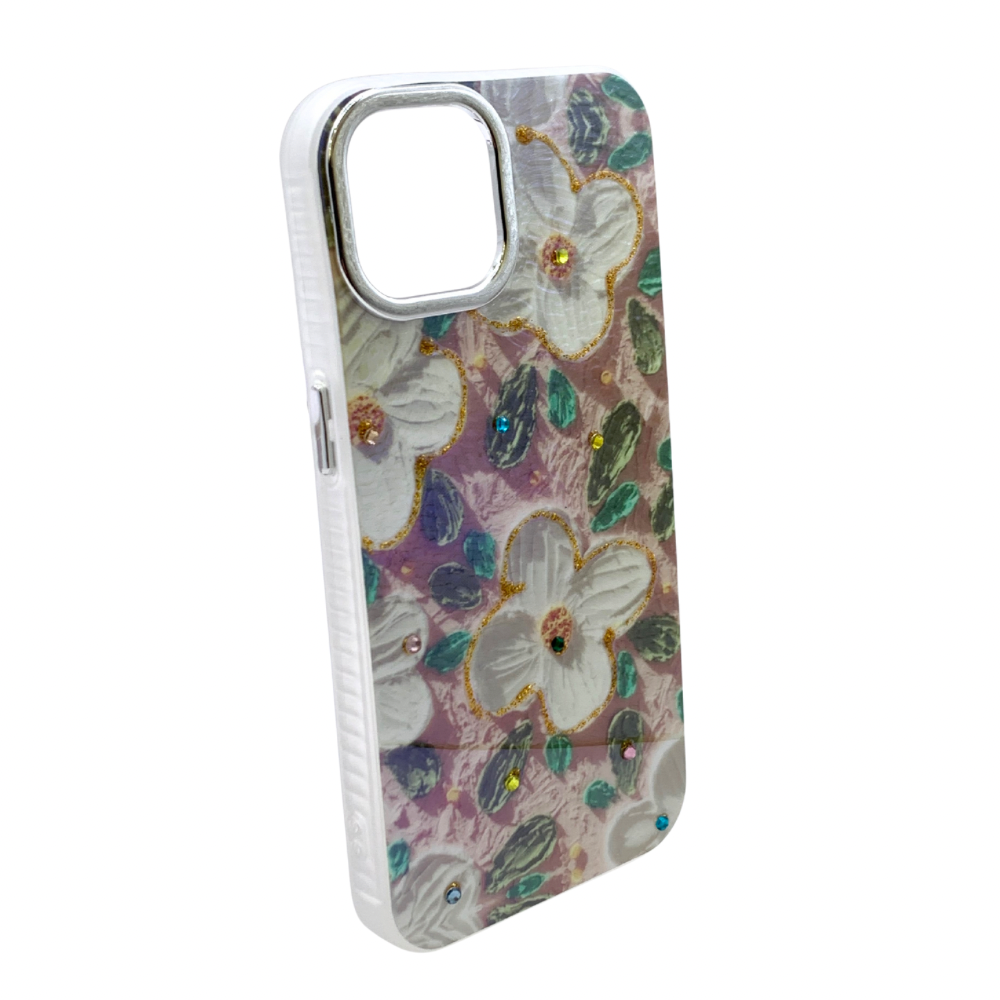Carcasa Para iPhone 13 y iPhone 14 Estilo Floral