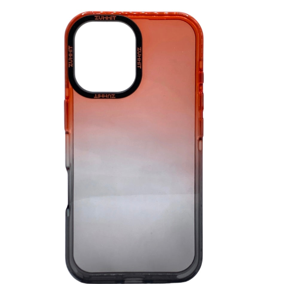 Carcasa Para iPhone 16 Transparente Con Efecto Degradado