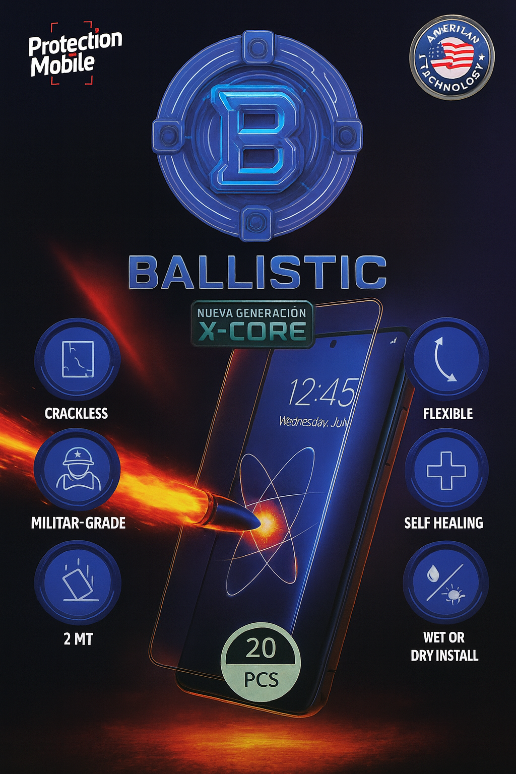 Lamina de Protección Pro Ballistic