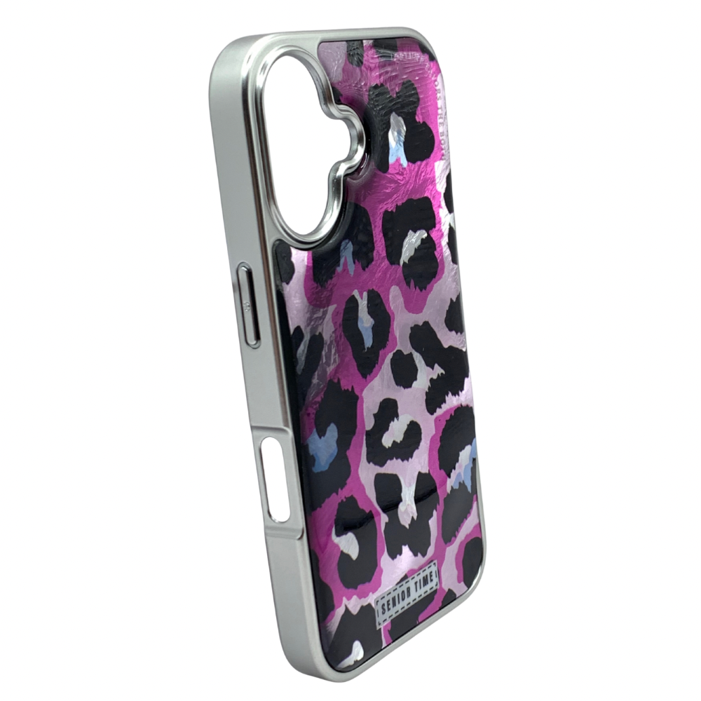 Carcasa Para iPhone 16 Estilo Leopardo