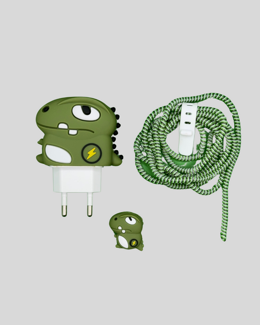 Protector de cargador de Dinosaurio