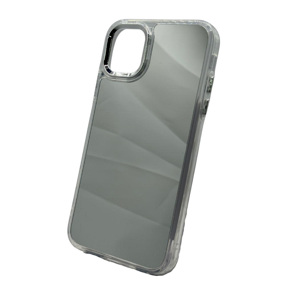 Carcasa Efecto Espejo Plateado para iPhone 11