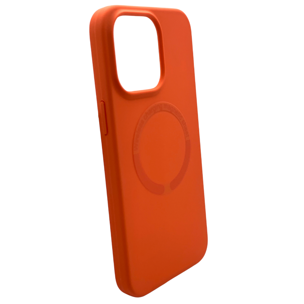 Carcasa De Silicona Para iPhone 15 Pro Max MagSafe