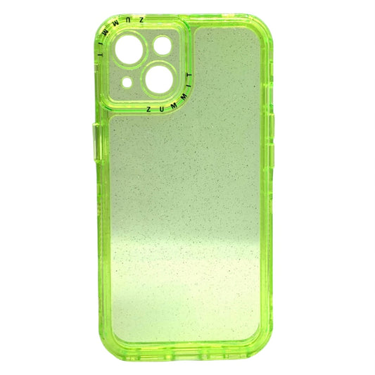 Carcasa Para iPhone 13, iPhone 14 Transparente Con Glitter
