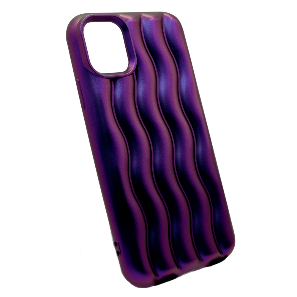 Carcasa con textura tornasol para iPhone 11