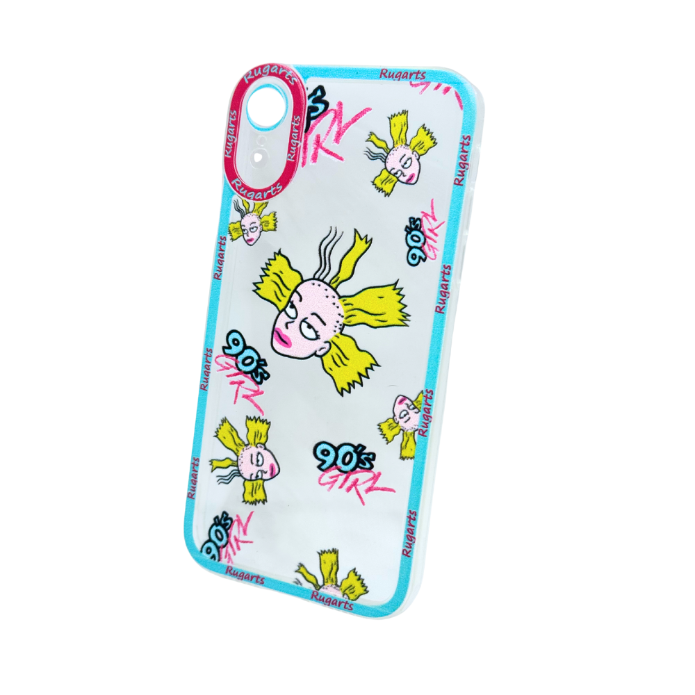 Carcasa iPhone XR Transparente 90s Girl Rugrats