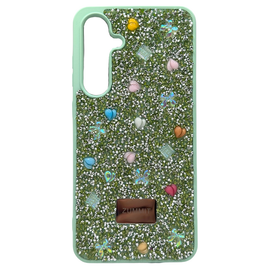 Carcasa con brillos para Samsung S24 FE