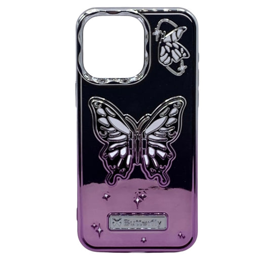 Carcasa Para iPhone 15 Pro Max Mariposa Relieve