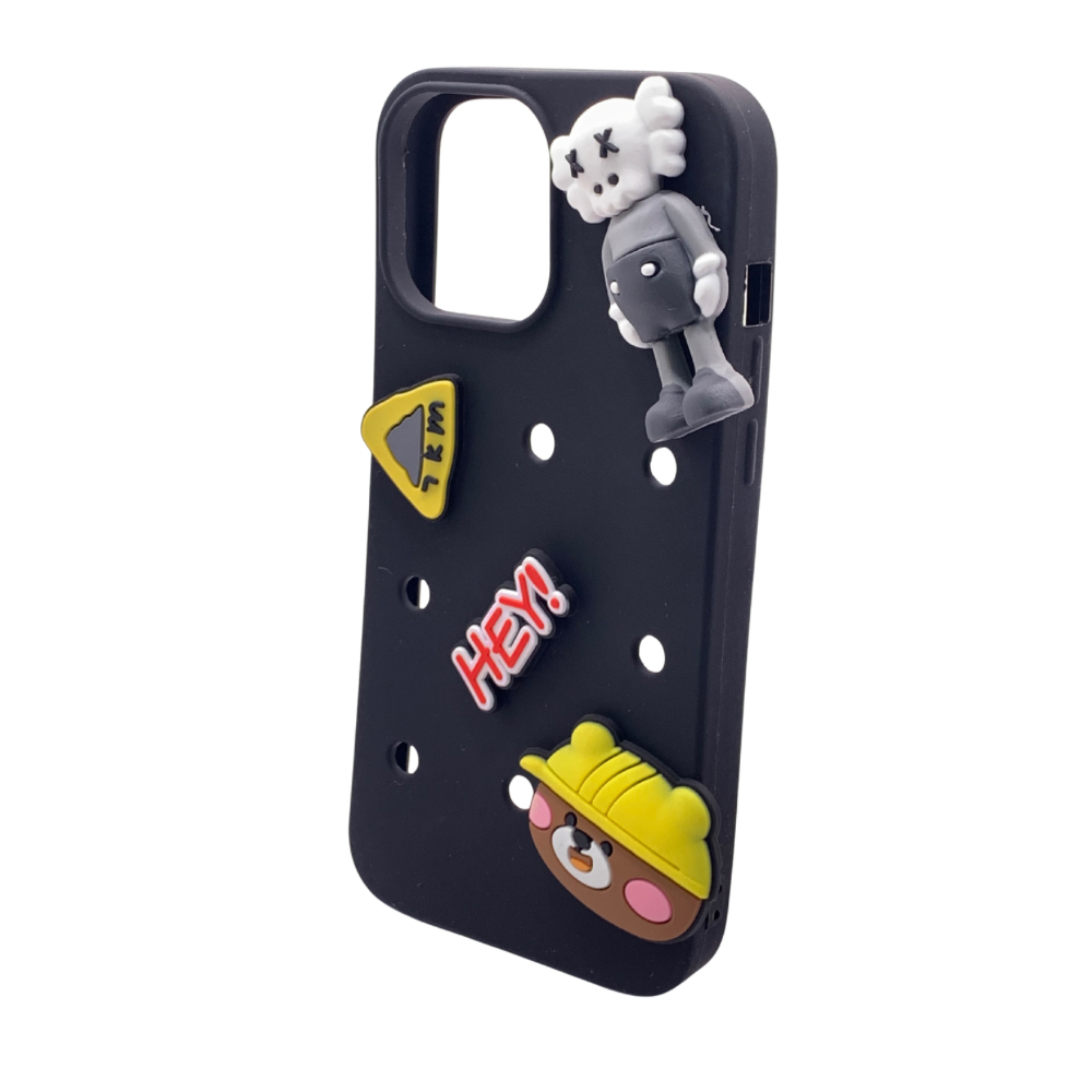 Carcasa Para iPhone 12 Pro Max Estilo Crocs