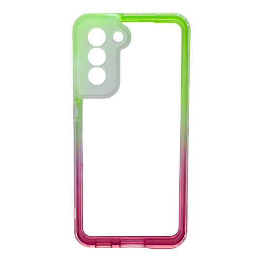 Funda Transparente Bicolor para Samsung S21