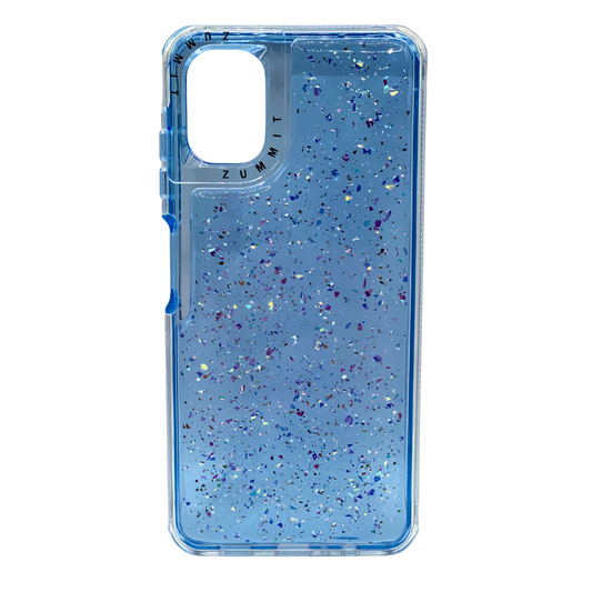 Funda Samsung A06 Glitter Azul, Carcasa antigolpes