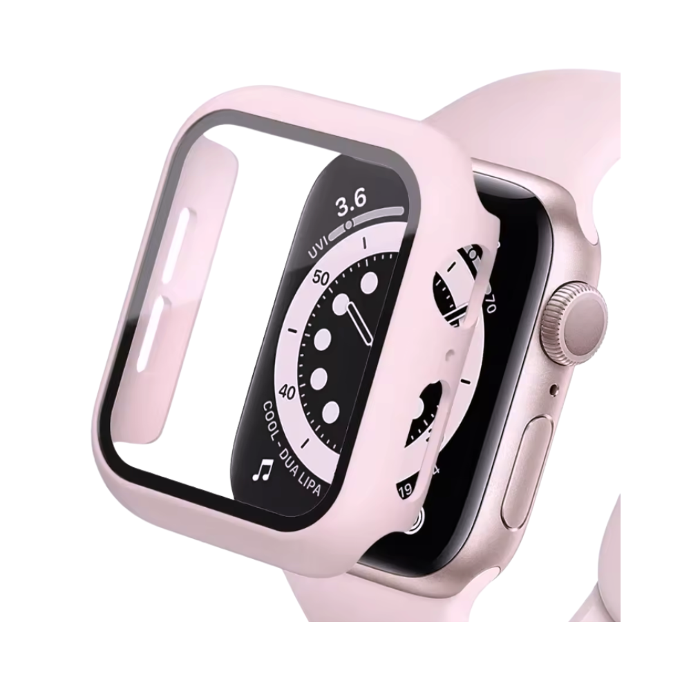 Carcasa Transparente con Vidrio para Apple Watch 42 mm