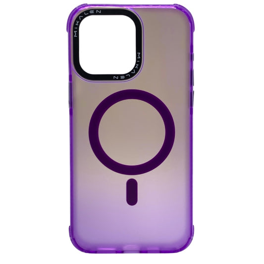 Carcasa Para iPhone 15 Pro Max MagSafe Morada