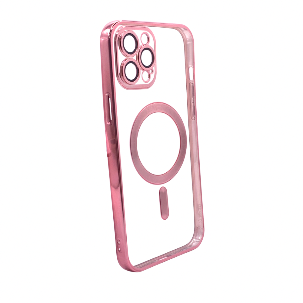 Carcasa Para iPhone 12 Pro Max Transparente Con MagSafe