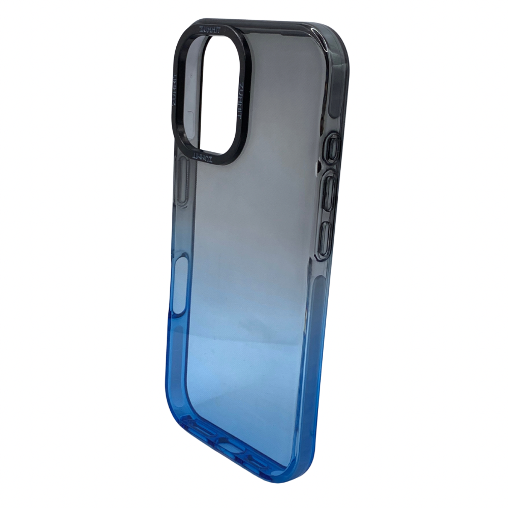 Carcasa Para iPhone 16 Transparente Con Efecto Degradado