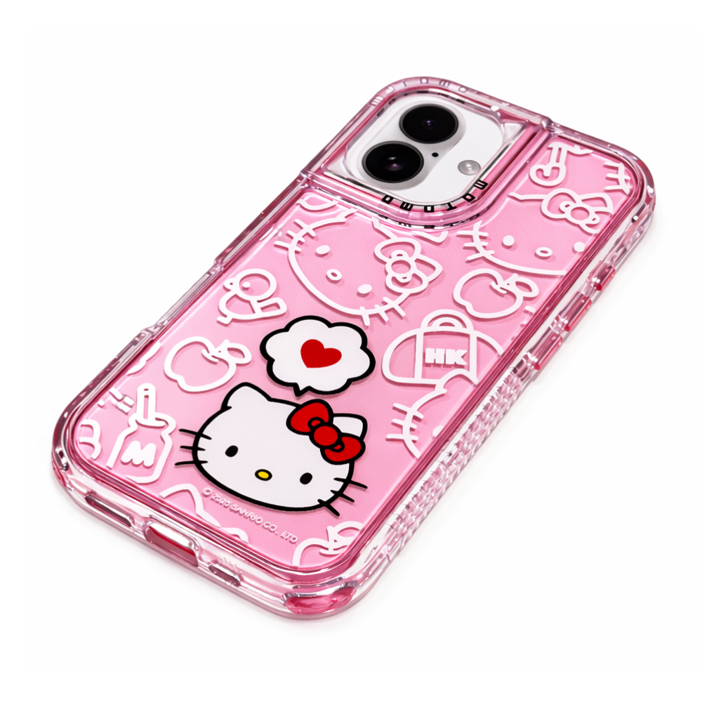 Carcasa Hello Kitty Edición Especial para iPhone 16 – Protección 360° para Smartphone