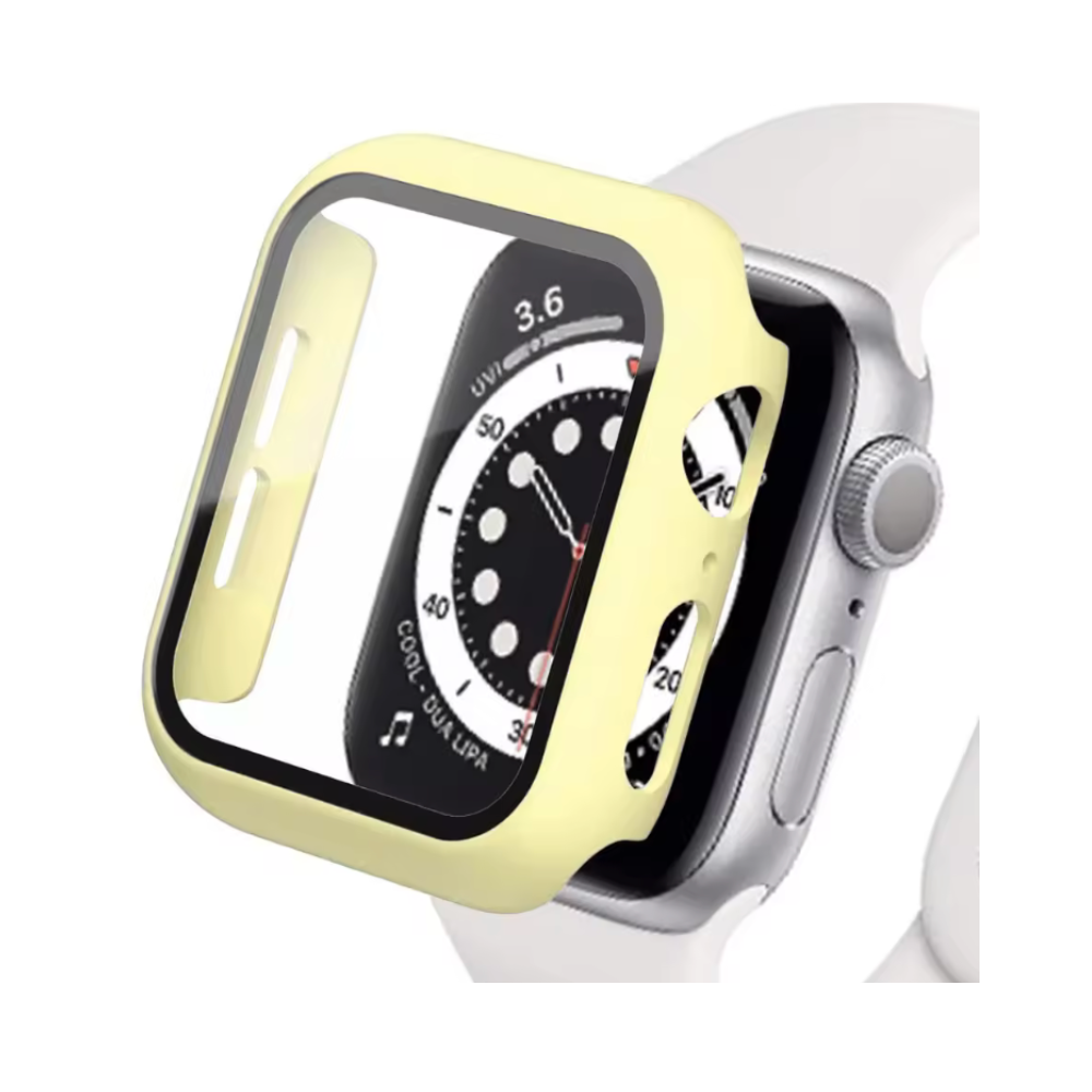 Carcasa Transparente con Vidrio para Apple Watch 42 mm