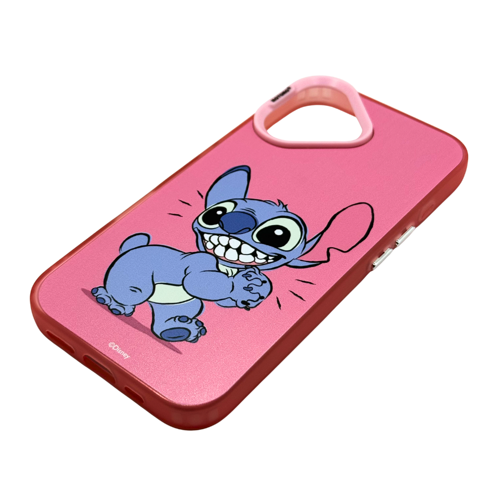 Carcasa Stitch Antigolpes para iPhone 16, Diseño Disney