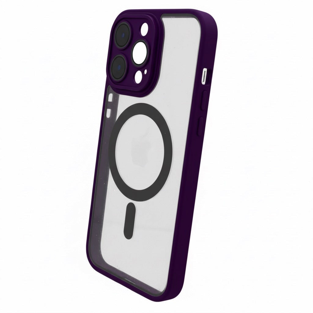 Carcasa Para iPhone 15 Pro Max Transparente MagSafe