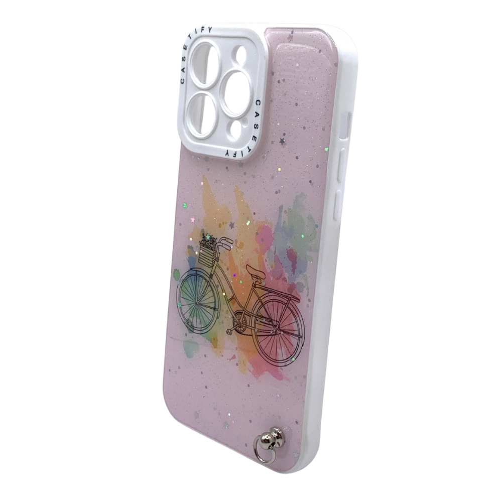 Carcasa Para iPhone 14 Pro Max Diseño Bicicleta