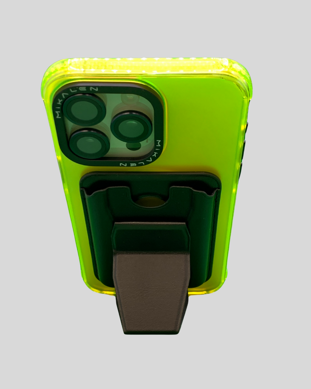 Tarjetero de símil cuero con MagSafe
