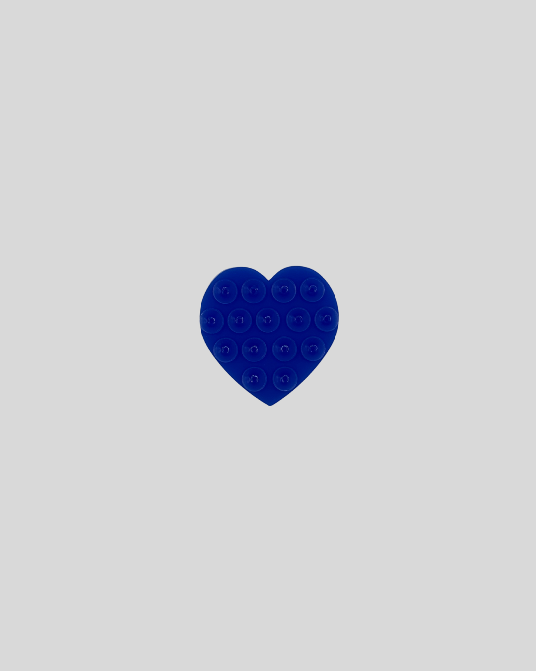 Ventosa para teléfono con forma de corazón