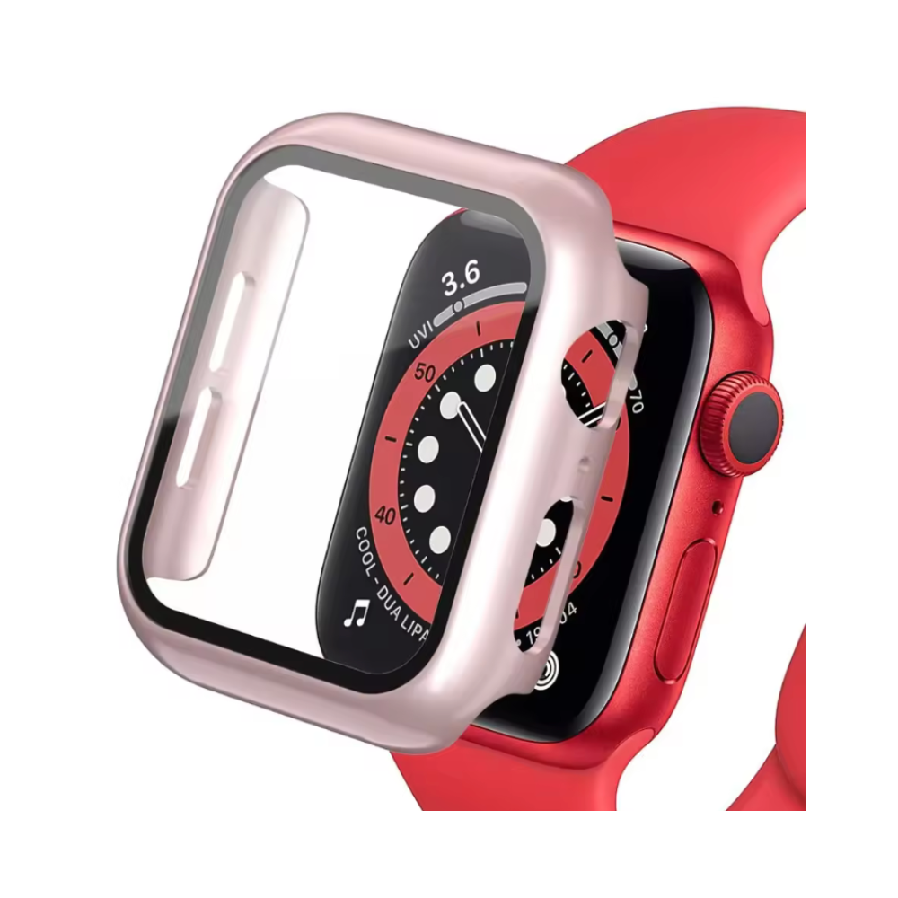Carcasa Transparente con Vidrio para Apple Watch 42 mm