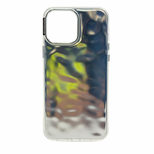 Carcasa Para iPhone 12 Pro Max Cromada Con Efecto Espejo