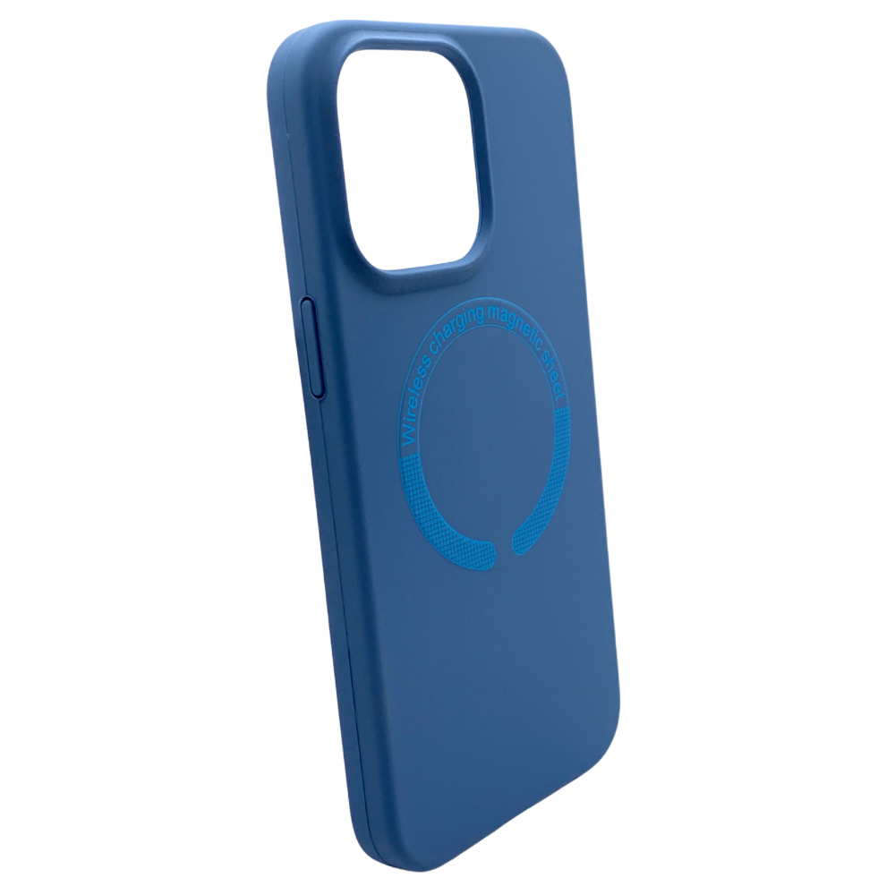 Carcasa De Silicona Para iPhone 15 Pro Max MagSafe