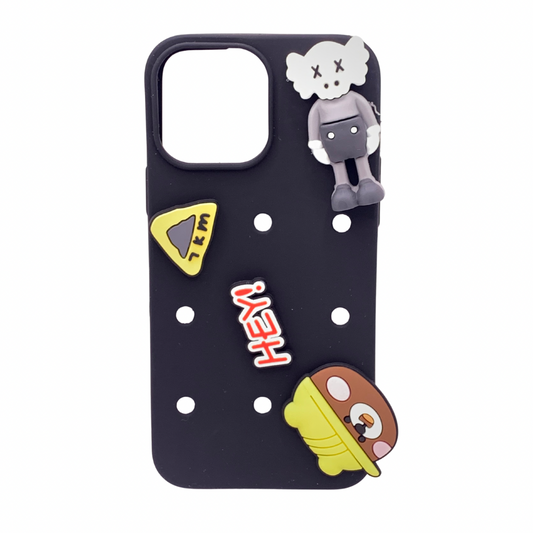 Carcasa Para iPhone 12 Pro Max Estilo Crocs