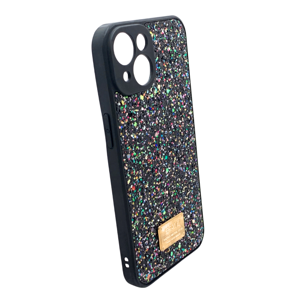 Carcasa Para iPhone 13 Purpurina Brillante