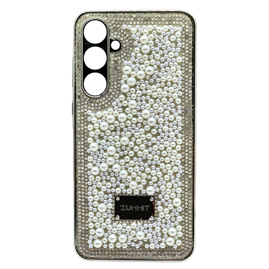 Funda Samsung A35 Perlas y Diamantes