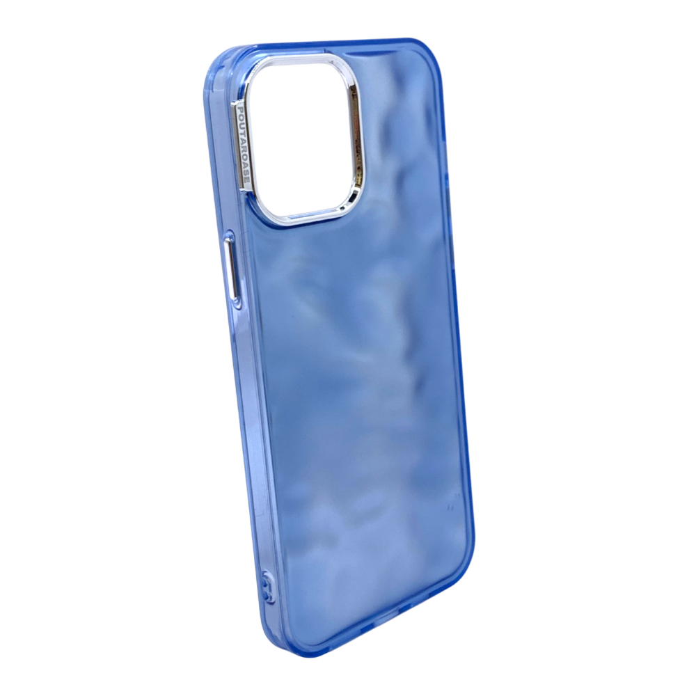Carcasa Para iPhone 13 Pro Max Estilo Metálico Ondulado